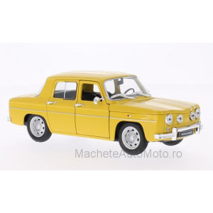 WELLY 1:24 - RENAULT R8 GORDINI, YELLOW/WHITE