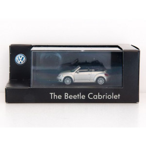 WIKING #1:87 - VOLKSWAGEN BEETLE CABRIOLET SILVER