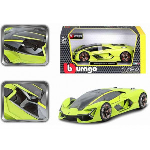 BBURAGO 1:24 - LAMBORGHINI TERZO MILLENNIO 2019, LIME GREEN