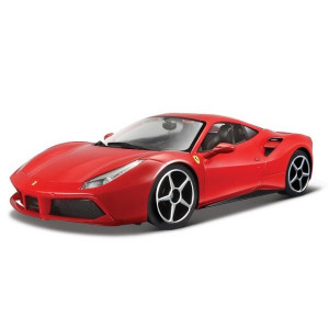 BBURAGO 1:43 - FERRARI 488 GTB RED (SIGNATURE)