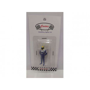 CARTRIX 1:43 - AYRTON SENNA 1994 *RESIN SERIES*, BLUE/WHITE