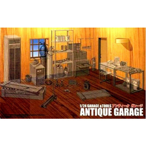 FUJIMI 1:24 - ANTIQUE GARAGE, PLASTIC MODELKIT