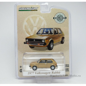 GREENLIGHT 1:64 - VOLKSWAGEN RABBIT 1977 THE CHAMPAGNE EDITION *HOBBY EXCLUSIVE*, BROWN