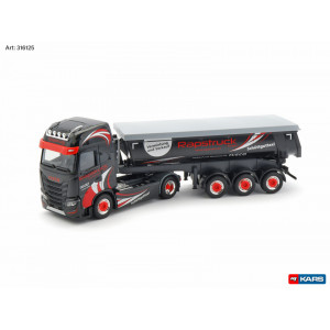 HERPA 1:87 - Iveco S-Way dump-semitrailer "Rapstruck GmbH"