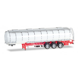 HERPA 1:87 - Jumbo tank trailer 3a, Chassis red