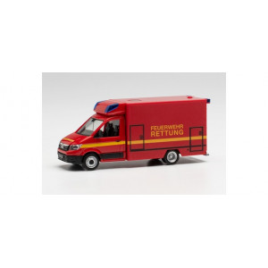 HERPA 1:87 - MAN TGE Fahrtec ambulance fire department