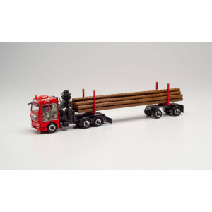 Herpa 1 87 Scania Cs 20 High Roof 6 4 Meusburger Semitrailer Toten Transport Maren Lundby