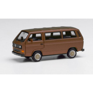 HERPA 1:87 - VW T3 Bus with BBS wheels, bronze beige metallic