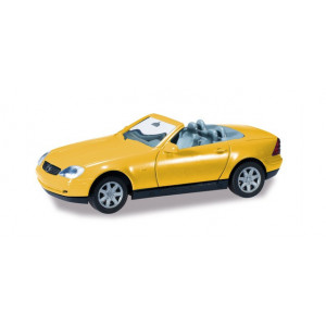 HERPA (MINIKIT) 1:87 - Mercedes-Benz SLK Roadster, yellow