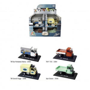 ITALERI 1:32 - APE 1984/1998/2006/2009 ASSORTMENT - 1 BUCATA