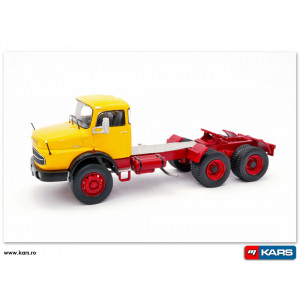 IXO 1:43 - MERCEDES LK 2624 1979, YELLOW