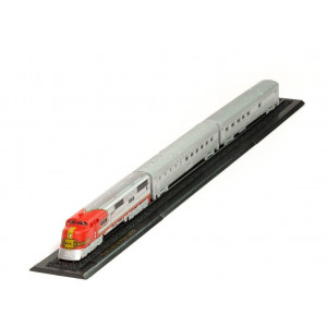MAGAZINE MODELS 1:220 - SANTA FE SUPER CHIEF - GREAT TRAINS OF THE WORLD