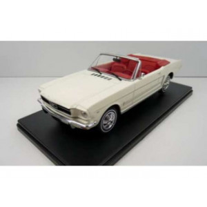 MAGAZINE MODELS 1:24 - FORD MUSTANG CONVERTIBLE 1965, CREME
