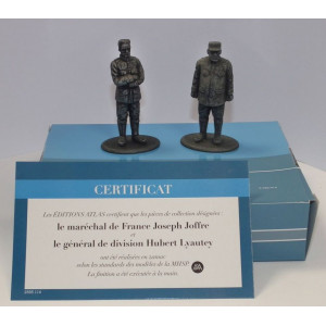 MAGAZINE MODELS 1:26 - MARSHALL JOFFRE & GENERAL LYAUTEY