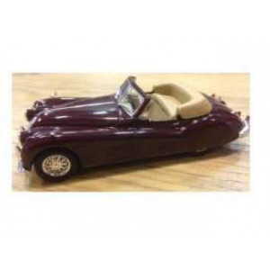 MAGAZINE MODELS 1:43 - JAGUAR XK 140 DHC, MAROON