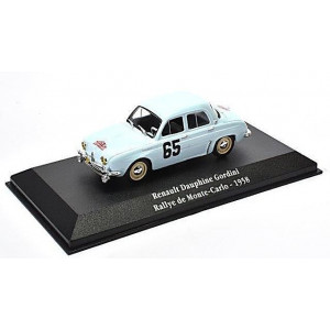 MAGAZINE MODELS 1:43 - RENAULT DAUPHINE GORDINI RALLYE DE MONTE-CARLO - 1958