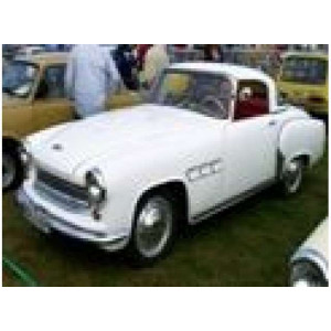 MAGAZINE MODELS 1:43 - WARTBURG 313 SPORT 'POLISH CARS' WHITE