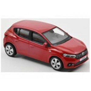 NOREV 1:43 - DACIA SANDERO 2021, FUSION RED