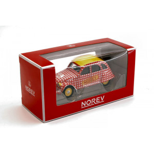 NOREV 1:64 - CITROEN 2CV 6 SPECIAL 1980 "CYCLISTE - RED & WHITE"