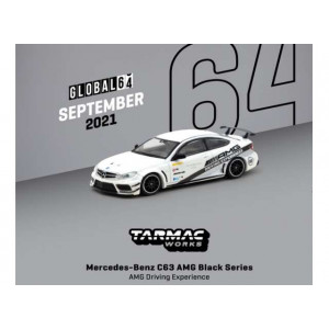 TARMAC 1:64 - MERCEDES-BENZ C63 AMG *COUPÉ BLACK SERIES* AMG DRIVING EXPERIENCE, WHITE