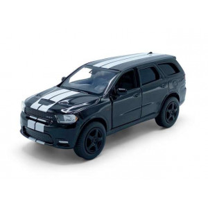 TAYUMO 1:36 - DODGE DURANGO SRT, BLACK + WHITE STRIPING