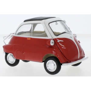 WELLY 1:18 - BMW ISETTA, RED/WHITE