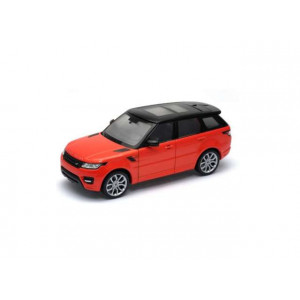 WELLY 1:24 - RANGE ROVER SPORT 2015, ORANGE WITH BLACK ROOF