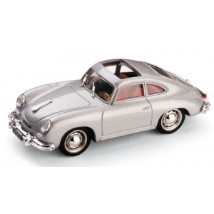 BRUMM 1:43 - PORSCHE 356 COUPE' TETTO APERTO 1952 ARGENTO