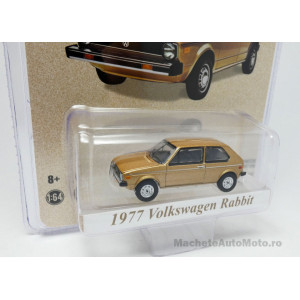 GREENLIGHT 1:64 - VOLKSWAGEN RABBIT 1977 THE CHAMPAGNE EDITION *HOBBY EXCLUSIVE*, BROWN
