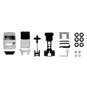 HERPA 1:120 - Mercedes-Benz Actros rigid tractor, white Content: 2 pcs. (kit de asamblare)