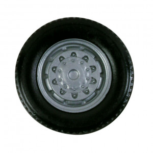 HERPA 1:87 - All-wheels for the front axle, one-piece, 8 wheelsets