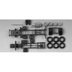 HERPA 1:87 - chassis for tractor Scania conventional 2-axle Content: 2 pcs.