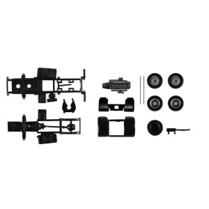 HERPA 1:87 - Chassis rigid tractor MAN F8, 2-axle Content: 2 pcs.