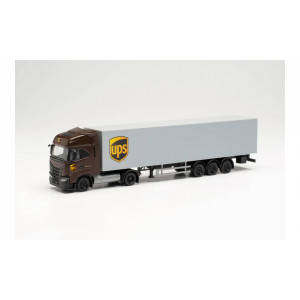 HERPA 1:87 - Iveco S-Way LNG box semitrailer „UPS“