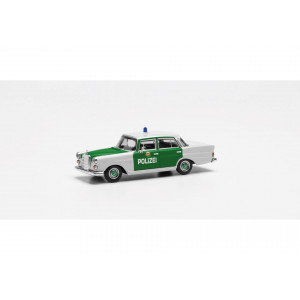 HERPA 1:87 - Mercedes-Benz 200 Heckflosse "Police Hamburg"