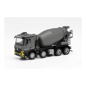 HERPA 1:87 - Mercedes-Benz Arocs M concrete mixer truck grey/yellow