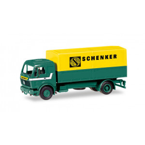 HERPA 1:87 - MiniKit: Mercedes-Benz canvas trailer "Schenker"