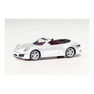 HERPA 1:87 - Porsche 911 Car. 2 weiß met.