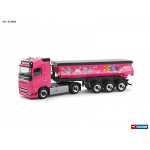HERPA 1:87 - Volvo cab Gl. round trough semitrailer tractor "NBTK"