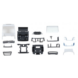 HERPA 1:87 - Volvo FH GL driver's cabin with side skirting and roof spoiler Content: 2 pcs.