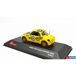 KYOSHO 1:43 - DAIHATSU TSU COPEN D-SPORT '02 - YELLOW