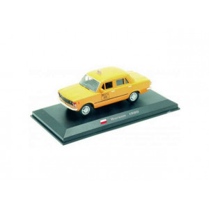 MAGAZINE MODELS 1:43 - FIAT 125P 1980 *WARSAW TAXI*, YELLOW