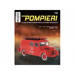 MAGAZINE MODELS 1:43 - FORD F 798T 1947, FRANCE, RED