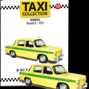 MAGAZINE MODELS 1:43 - RENAULT 8 - BAMAKO 1970, TAXI OF THE WORLD - CENTAURIA