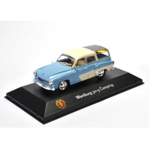 MAGAZINE MODELS 1:43 - WARTBURG 311-5 CAMPING DDR AUTO KOLLEKTION