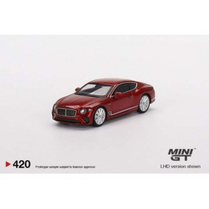 MINI GT 1:64 - BENTLEY CONTINENTAL GT SPEED 2022, CANDY RED