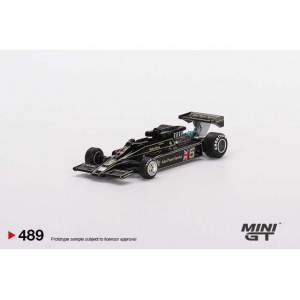 MINI GT 1:64 - LOTUS 78 1977 #5 PRESENTATION, BLACK