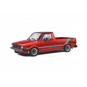 SOLIDO 1:18 - VW CADDY MK.1 1982 RED CUSTOM