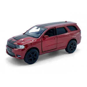 TAYUMO 1:36 - DODGE DURANGO SRT, OCTANE RED(BRIGHT) + BLACK STRIPING