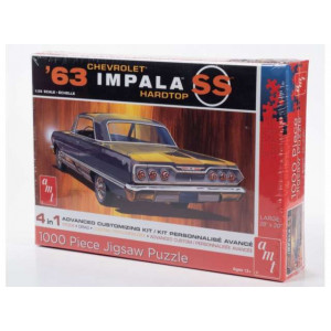 AMT 1:1 - PUZZLE AMT 1963 CHEVY IMPALA HARDTOP, 1,000 PC